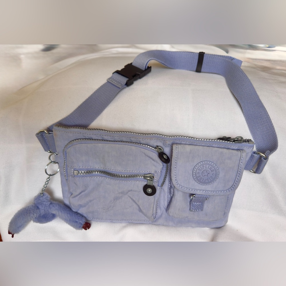 KIPLING Hip Fanny Cross Body Bag Light Blue